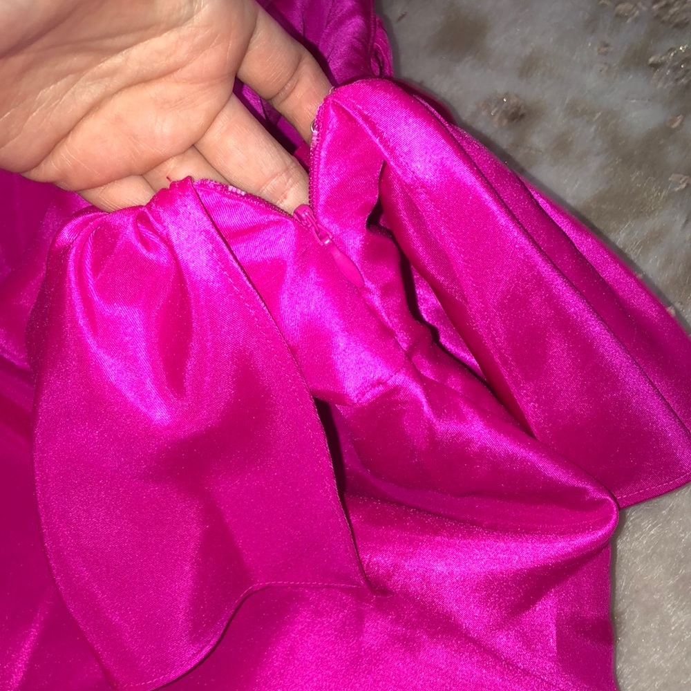 Pink Ruffle Dress - Picture 2 of 4